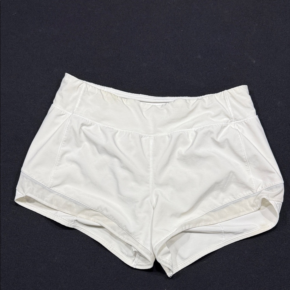 lululemon athletica White Athletic Shorts